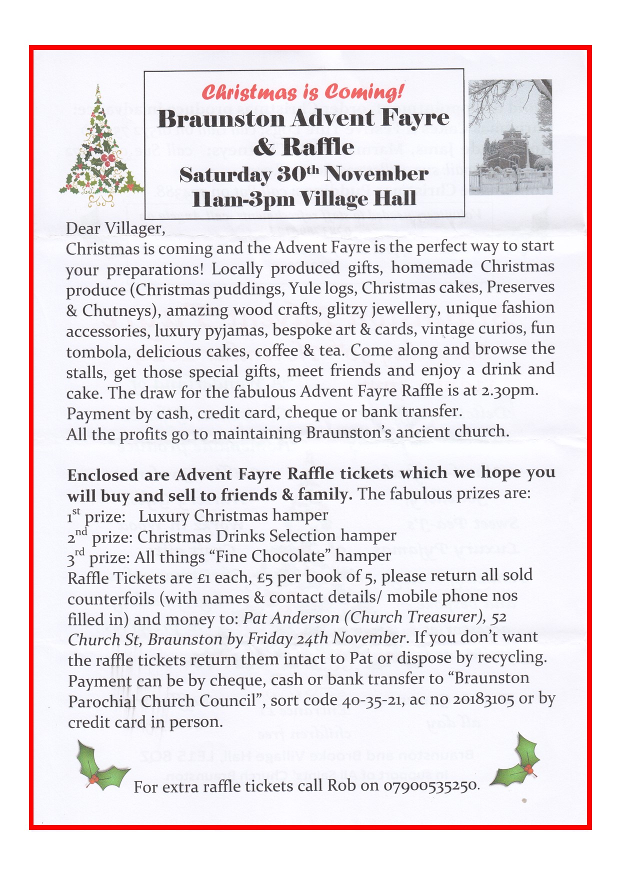 Braunston Advent Fayre