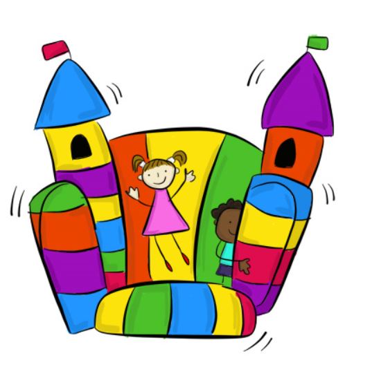 jumping castle clipart - photo #10