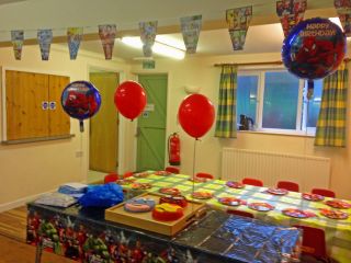 Braunston party table